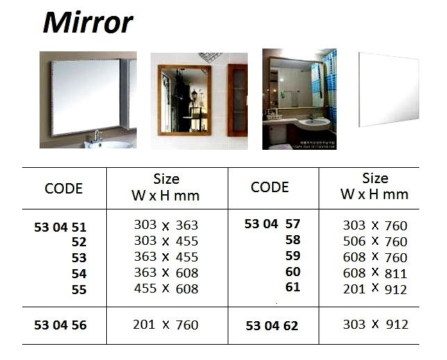 530455-MIRROR 455X608MM