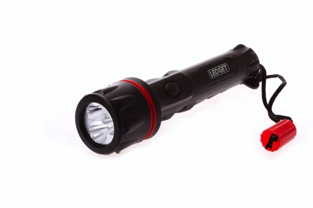 792281-FLASHLIGHT LED R6P(UM3)X2 , BATTERY