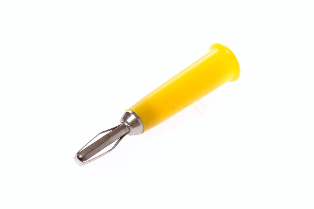 794895-PLUG BANANA PIN YELLOW COLOR