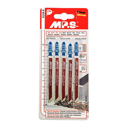 591177-SPARE BLADE #5 PLASTIC/M.STEEL, ALUM/H.BOARD FOR EL JIGSAW 5’S