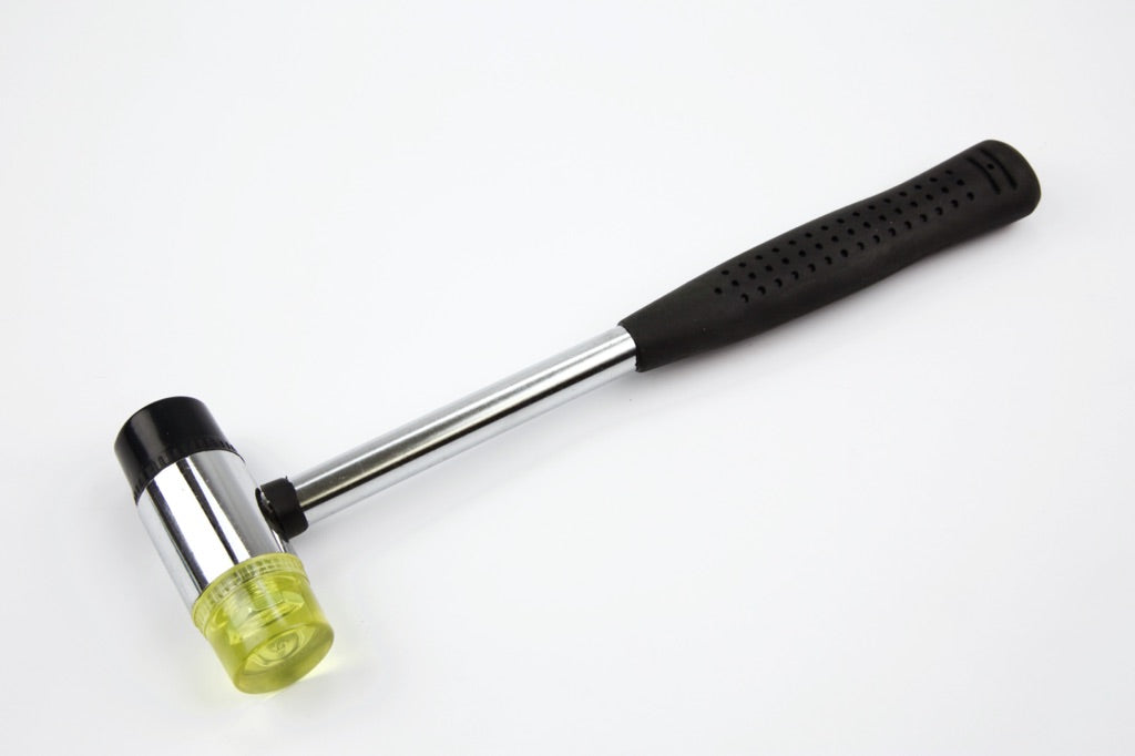 612721-HAMMER PLASTIC REPLACEABLE, WITH HANDLE NO.1/2 (0.22KGS)