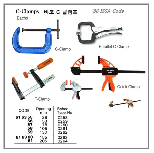 616361-SCREW CLAMP C-TYPE