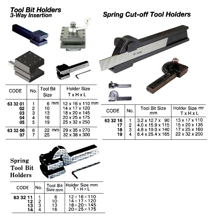 633201-HOLDER TOOL BIT 3-WAY, FOR 6MM SQUARE SHANK BIT