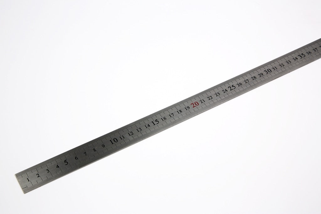 650806-RULE STRAIGHT STAINLESS STEEL, 2000MM