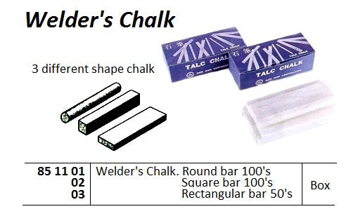 851101-CHALK WELDER ROUND BAR 100?S