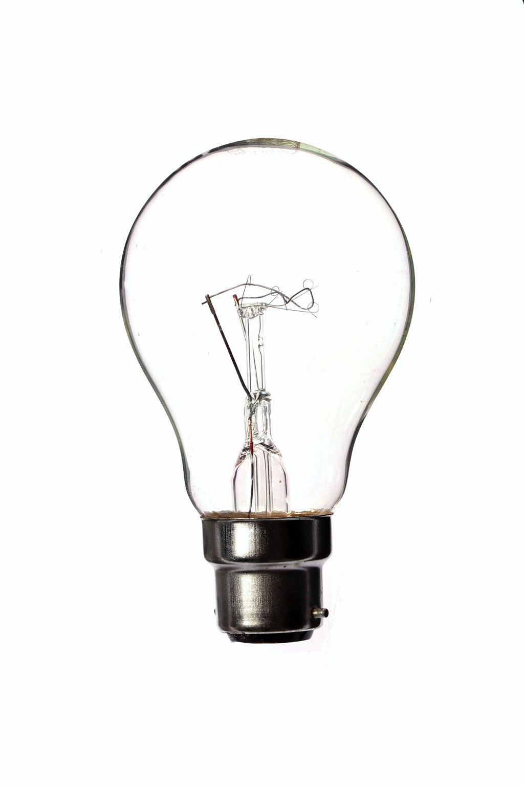 790168-LAMP VS FROSTED B-22, 220-240V 100W