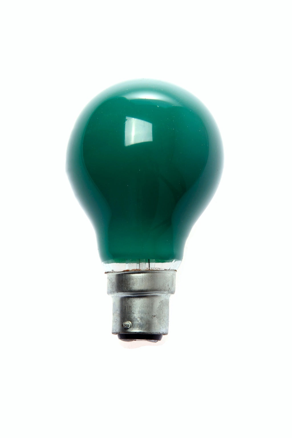 790336-LAMP COLORED B-22, 110-120V 20W GREEN