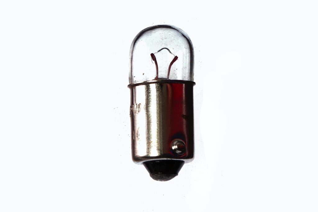 790671-LAMP PILOT GLOBULAR CLEAR, BA-9S 6.3V 1W 11X23.5MM