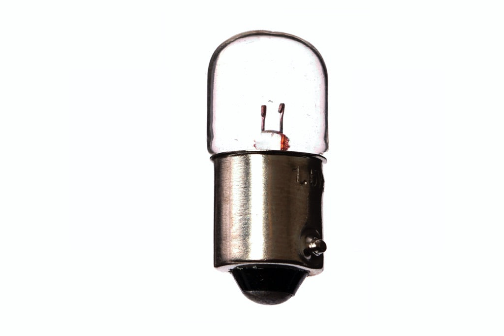 790639-LAMP PILOT TUBULAR CLEAR BA-9S, 12V 3W 9X23MM