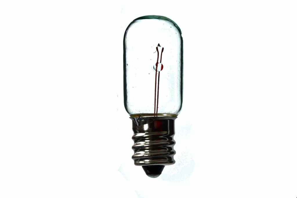 790627-LAMP PILOT TUBULAR CLEAR E-12, 12V 10W 20X48MM