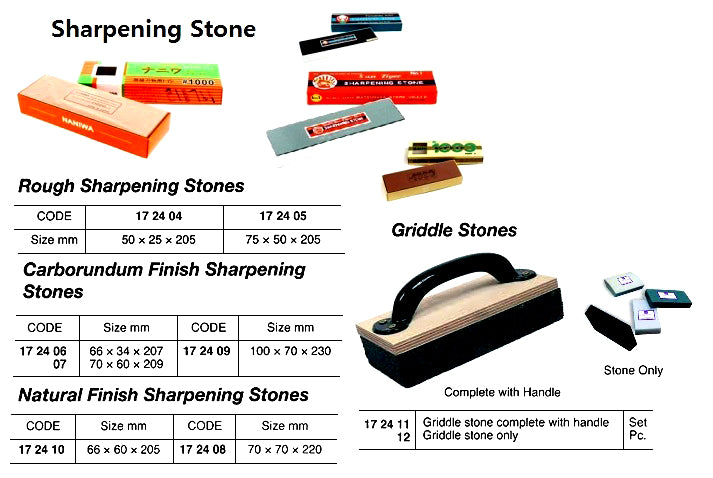 172404-SHARPENING STONE ROUGH, 50X25X205MM