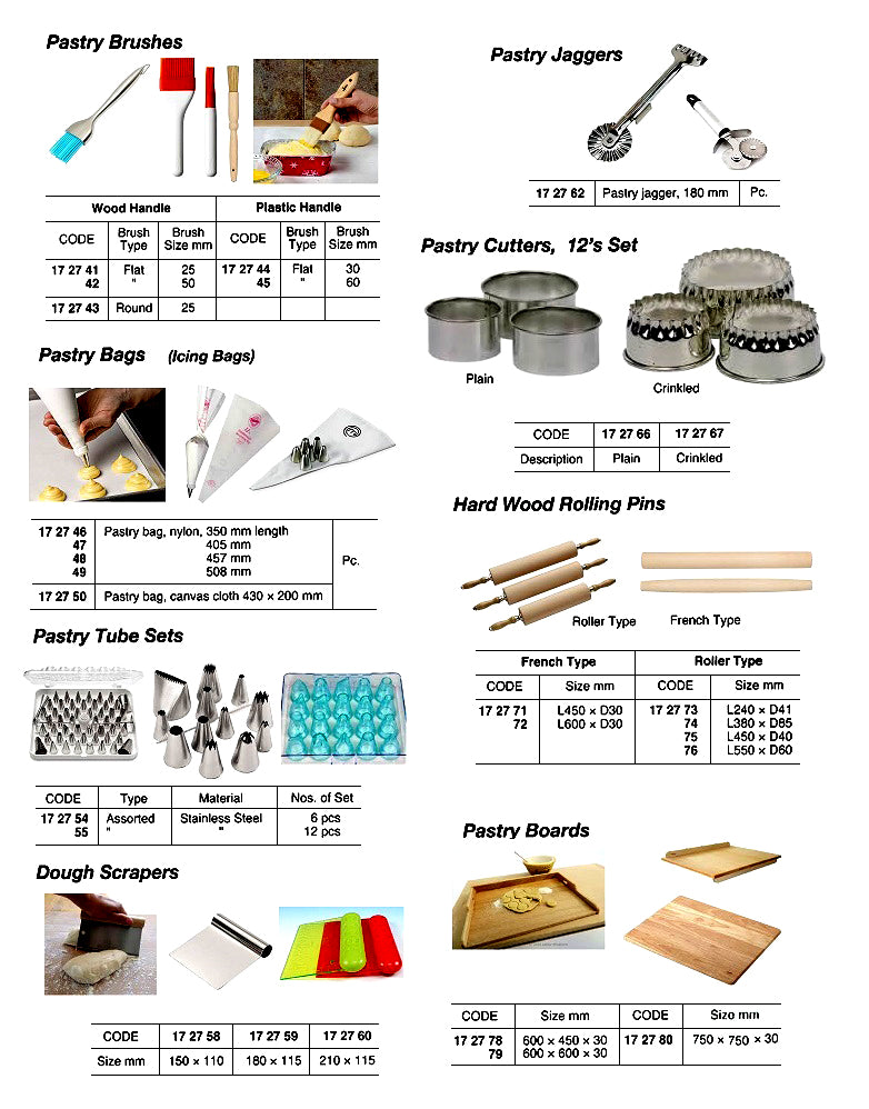 172766-PASTRY CUTTER PLAIN 12?S