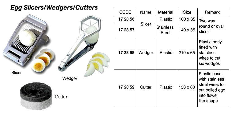 172857-EGG SLICER TWO-WAY, STAINLESS STEEL