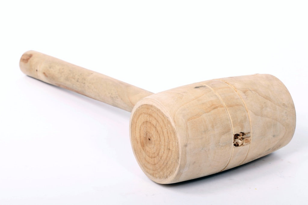 232311-MALLET ROUND HARDWOOD, 80X120MM