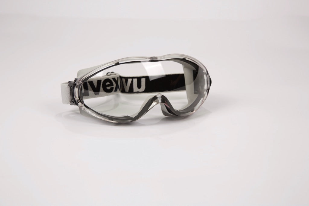 311102-GOGGLE ULTRASONIC UVEX 9302, GRAY FRAME