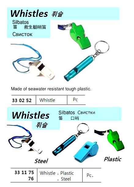 331175-WHISTLE PLASTIC