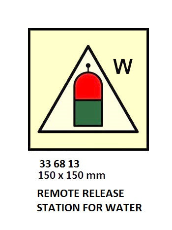 336813-FIRE CONTROL SYMBOL ISO 17631, RMT RELEASE STATION F/WATER