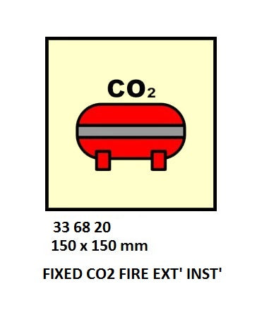 336820-FIRE CONTROL SYMBOL ISO 17631, FIX CO2FIRE EXTING?NG INSTALL
