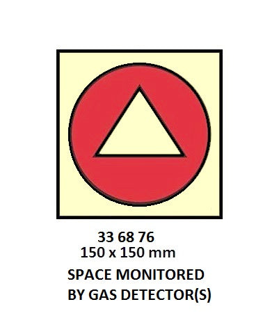 336876-FIRE CONTROL SYMBOL ISO 17631, SPACE MONIT?RD BY GAS DETECTOR