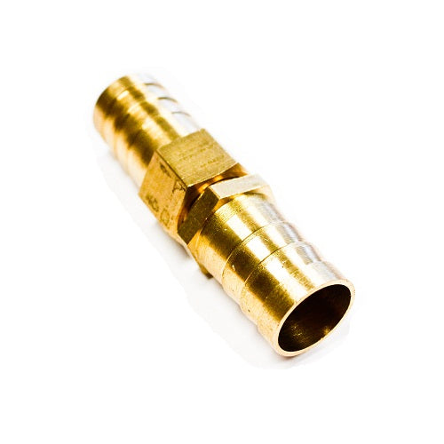 351063-COUPLING AIR HOSE SCREW BRASS, 9MM HOSE END 1/4? THREAD