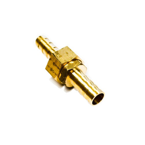 351064-COUPLING AIR HOSE SCREW BRASS, 12MM HOSE END 1/4? THREAD