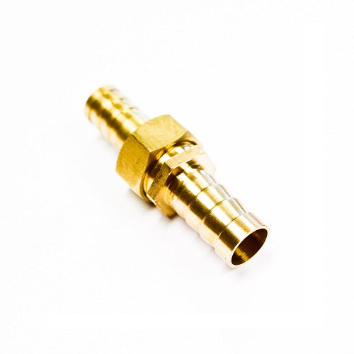 351065-COUPLING AIR HOSE SCREW BRASS, 19MM HOSE END 1/4? THREAD