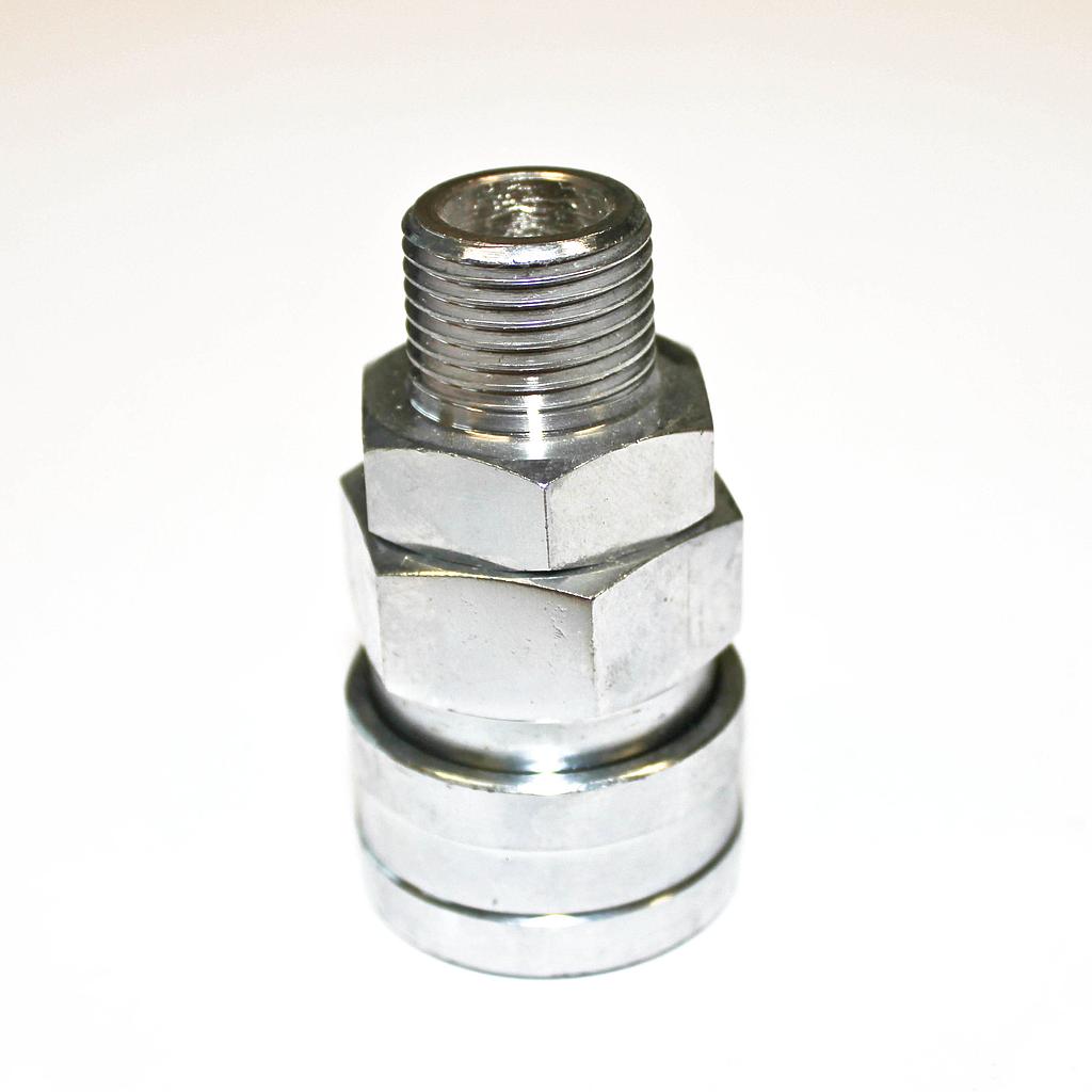 351305-COUPLER QUICK-CONNECT STEEL, 400SM R-1/2