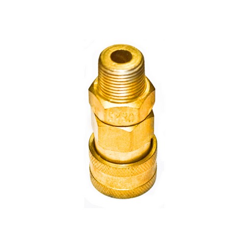 351313-COUPLER QUICK-CONNECT BRASS, 30SM R-3/8