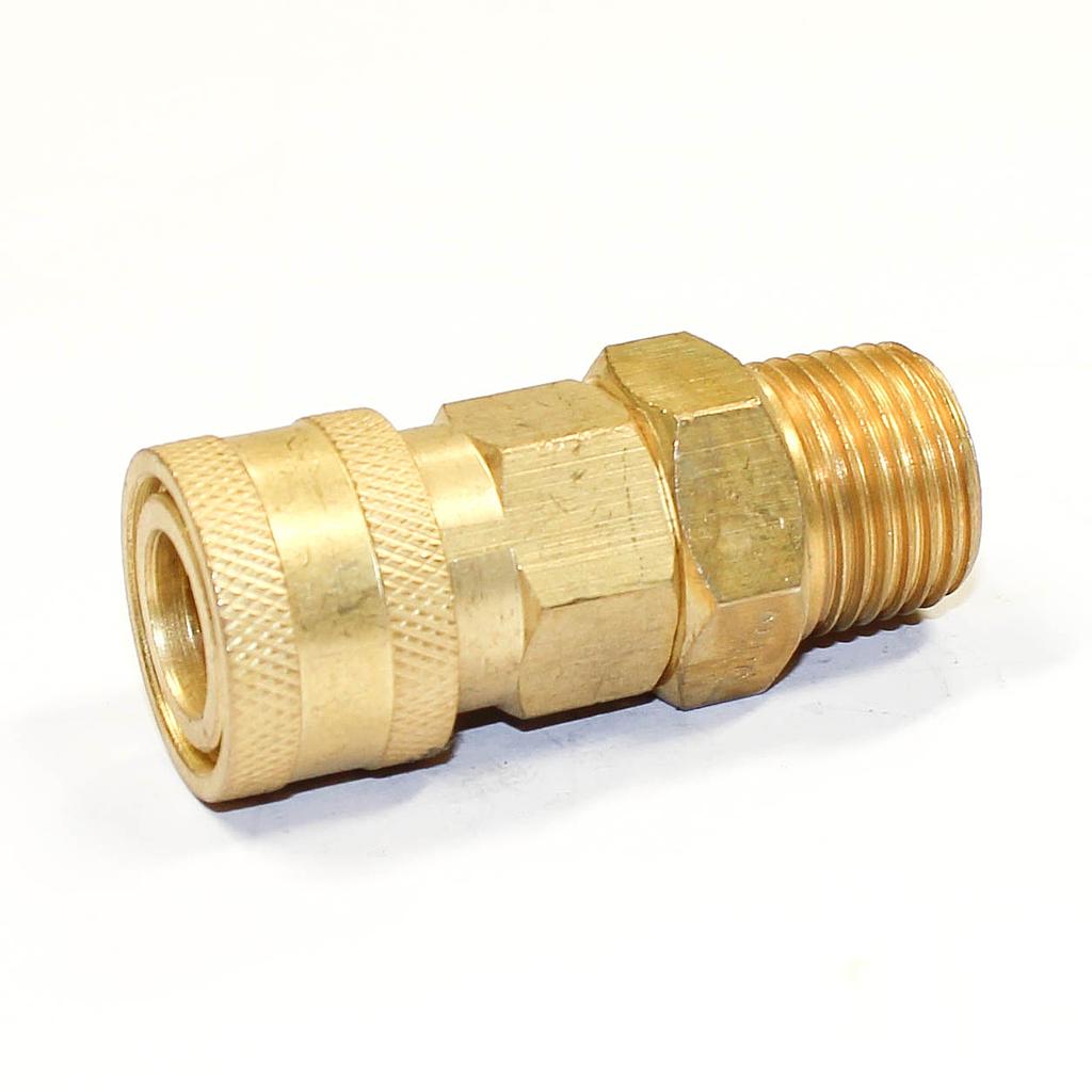 351314-COUPLER QUICK-CONNECT BRASS, 40SM R-1/2