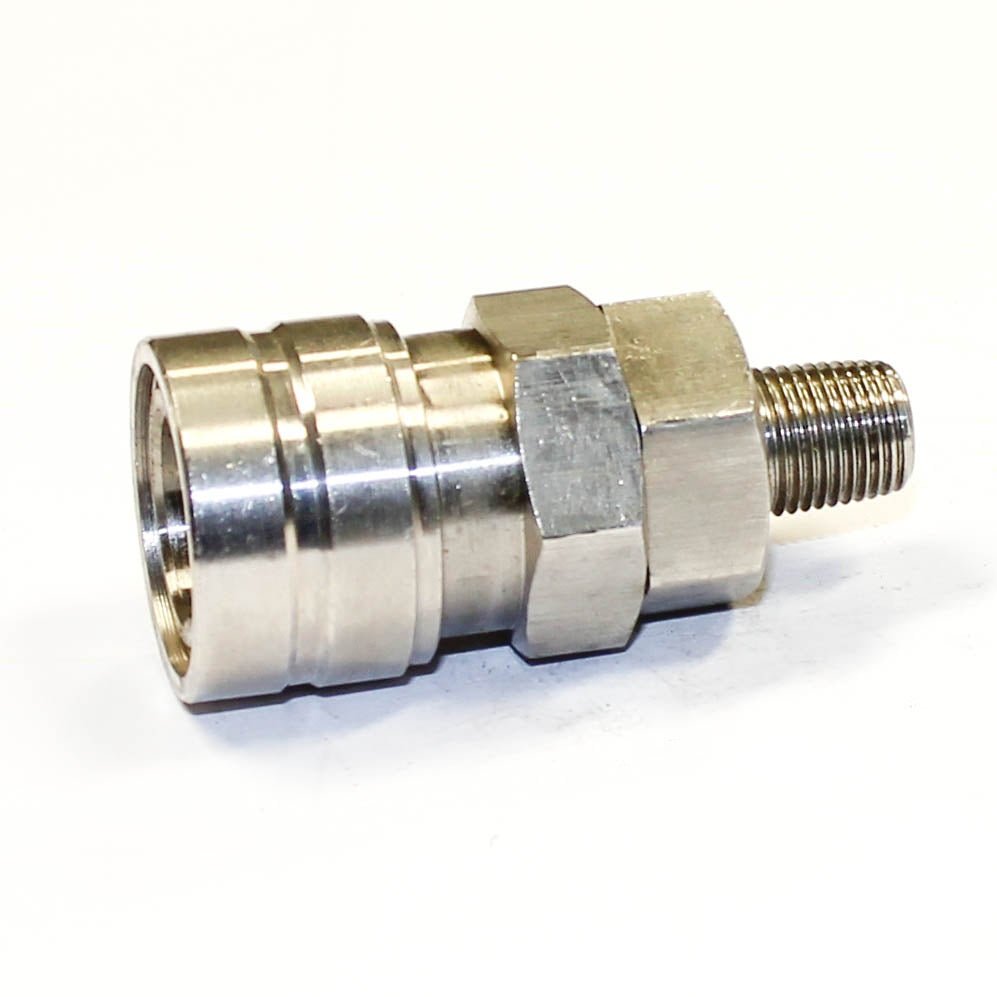 351321-COUPLER QUICK-CONNECT, STAINLESS STEEL 10SM R-1/8