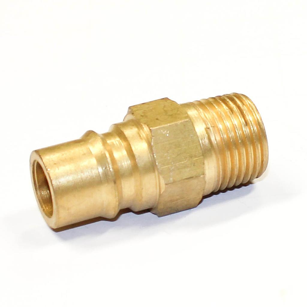 351345-COUPLER QUICK-CONNECT BRASS, 400PM R-1/2