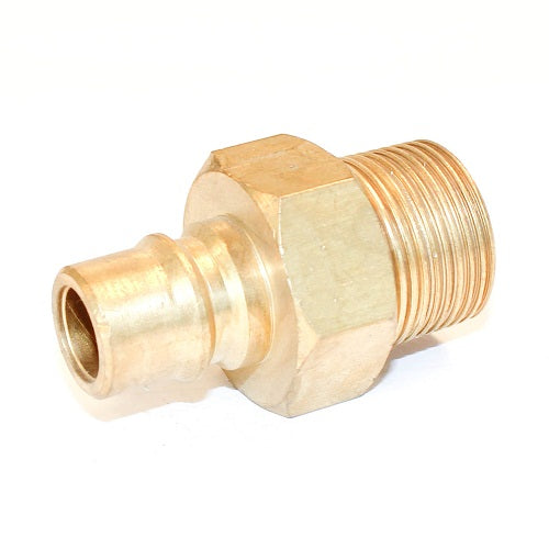 351346-COUPLER QUICK-CONNECT BRASS, 600PM R-3/4