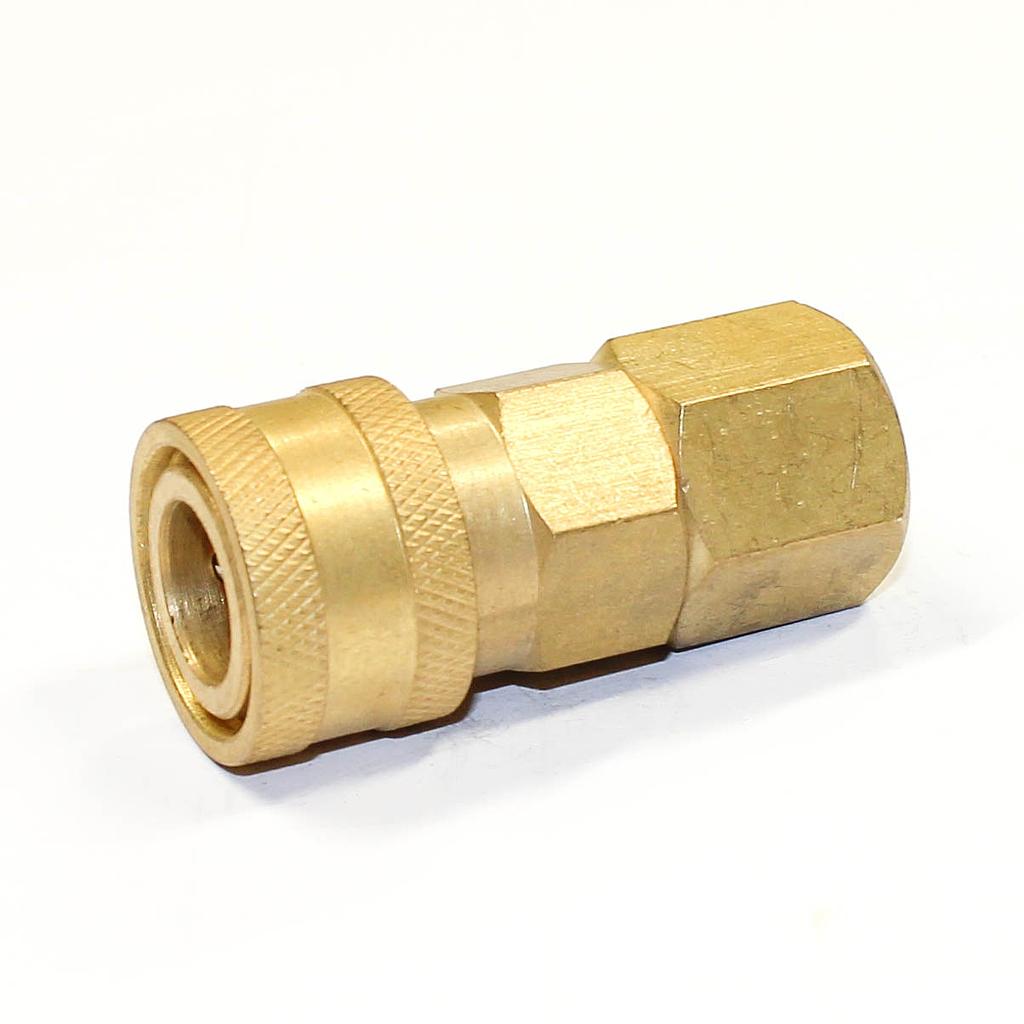 351411-COUPLER QUICK-CONNECT BRASS, 20SF RC-1/4