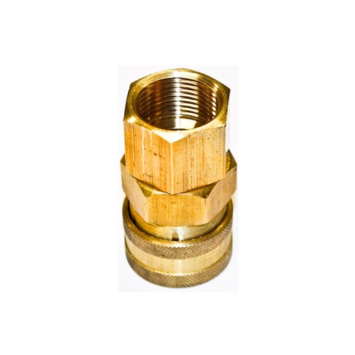 351415-COUPLER QUICK-CONNECT BRASS, 600SF RC-3/4