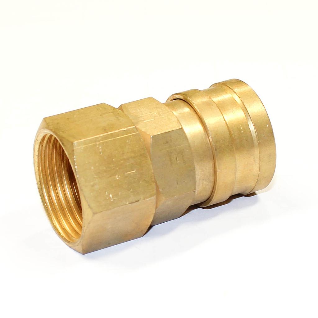 351416-COUPLER QUICK-CONNECT BRASS, 800SF RC-1