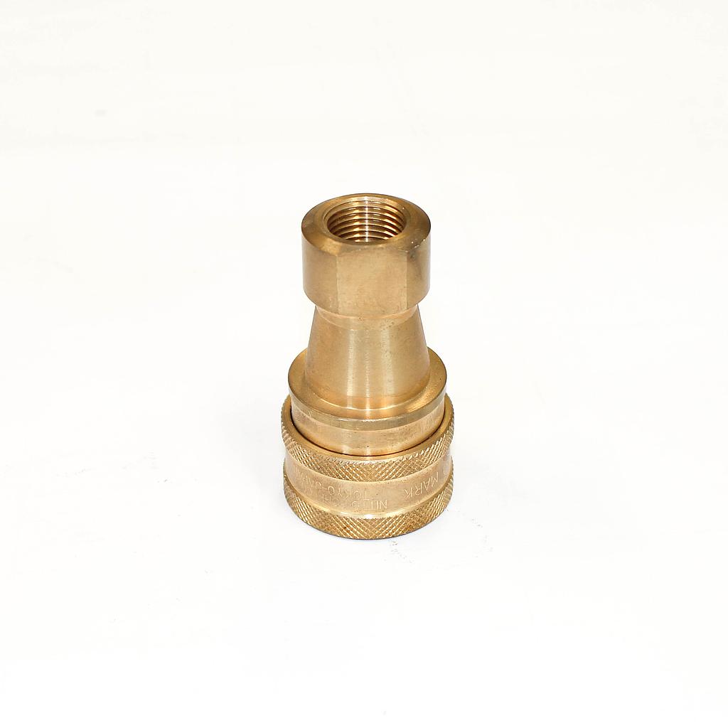 351513-COUPLER QUICK-CONNECT BRASS, 3S-A RC-3/8