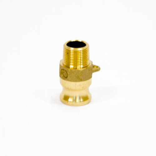 351766-COUPLING CAM&GROOVE BRASS, F PLUG W/MALE THREAD 3/4?