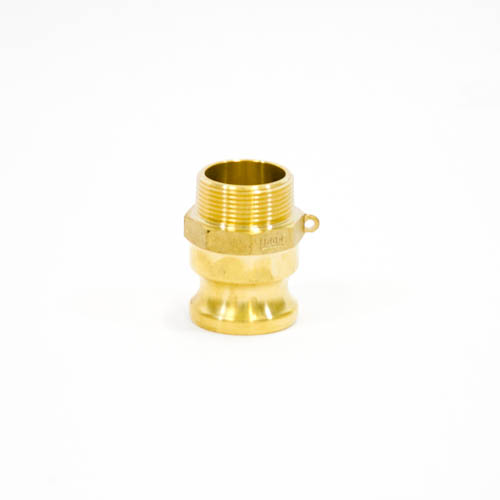 351769-COUPLING CAM&GROOVE BRASS, F PLUG W/MALE THREAD 1-1/2?