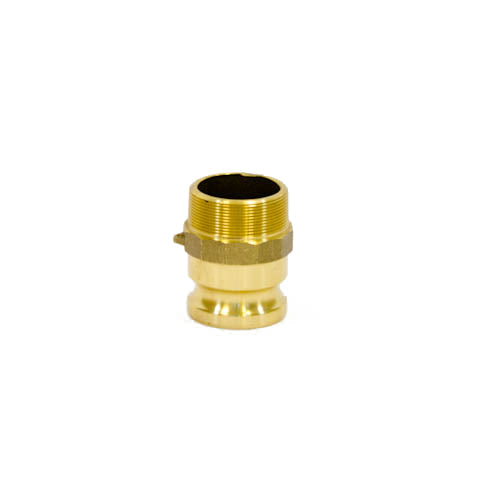 351770-COUPLING CAM&GROOVE BRASS, F PLUG W/MALE THREAD 2?