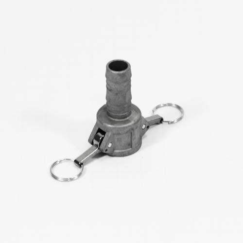 352002-COUPLING CAM&GROOVE ALUM ALLOY, C SOCKET W/HOSE END 1?