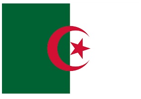 371101-FLAG NATIONAL 4?X 6? BUNTING, ALGERIA