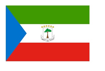 371175-FLAG NATIONAL 4?X 6? BUNTING, EQUATORIAL GUINEA