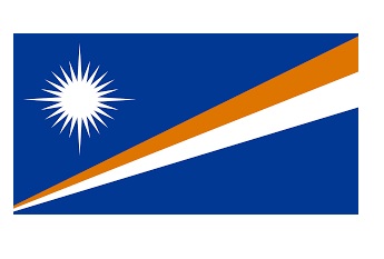 371178-FLAG NATIONAL 4?X 6? BUNTING, MARSHALL ISLANDS