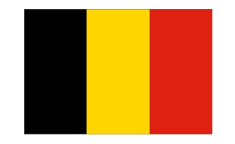371303-FLAG NATIONAL 4?X 6? BUNTING, BELGIUM