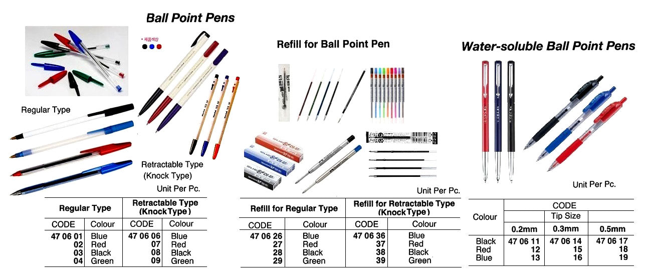 470602-BALL-POINT PEN RED