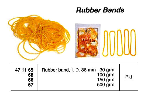 471168-RUBBER BAND 38MM 100GRM