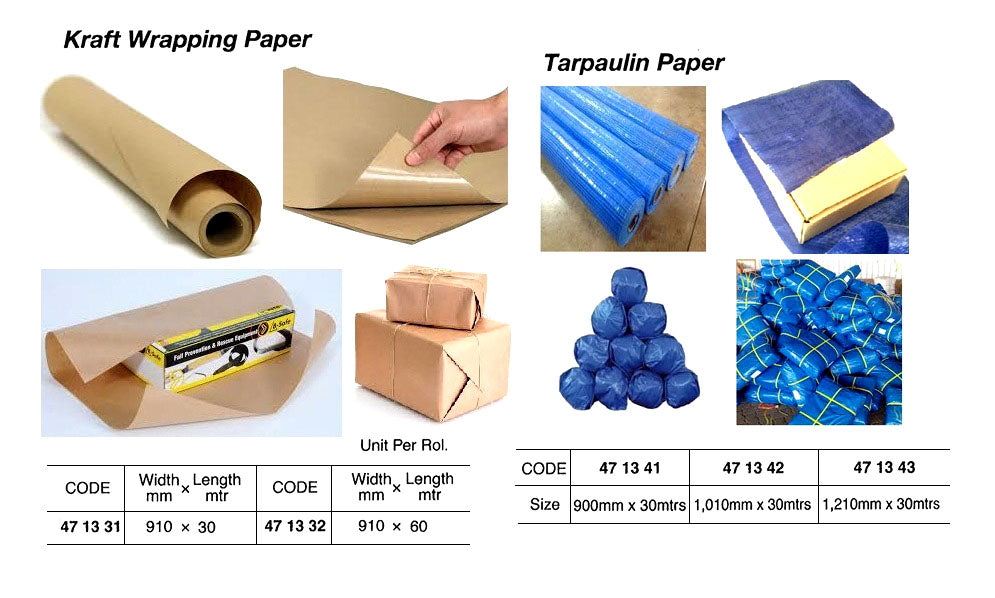 471332-WRAPPING PAPER KRAFT, 910MMX60MTRS