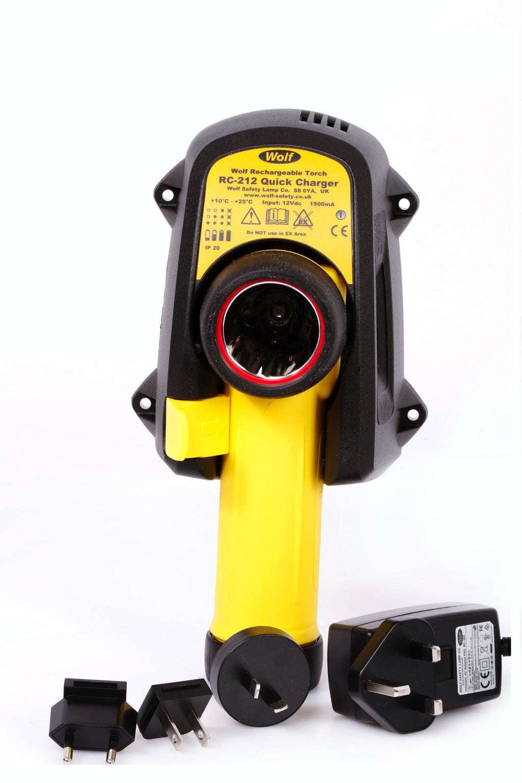 792267-TORCH SAFETY WOLF RECHARGEABLE, ANGLE R-50 ATEX ZONE-1 LED
