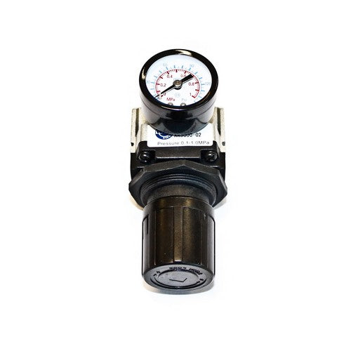 1/4 in. Air Line Filter/ Regulator with Gauge 1/4 in. Air Line Filter/ Regulator with Gauge