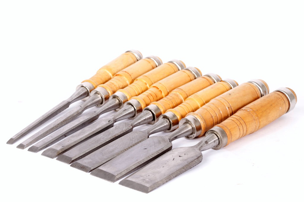 613612-CHISEL BUTT WOOD 9MM WIDTH